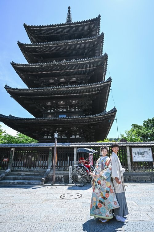 京都の和装前撮り