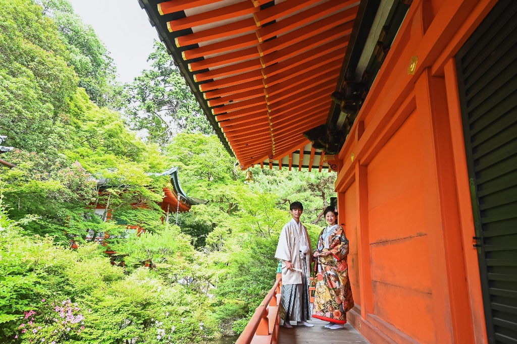 京都で人気の庭園。毘沙門堂での前撮り撮影はスポットが20ヵ所以上！