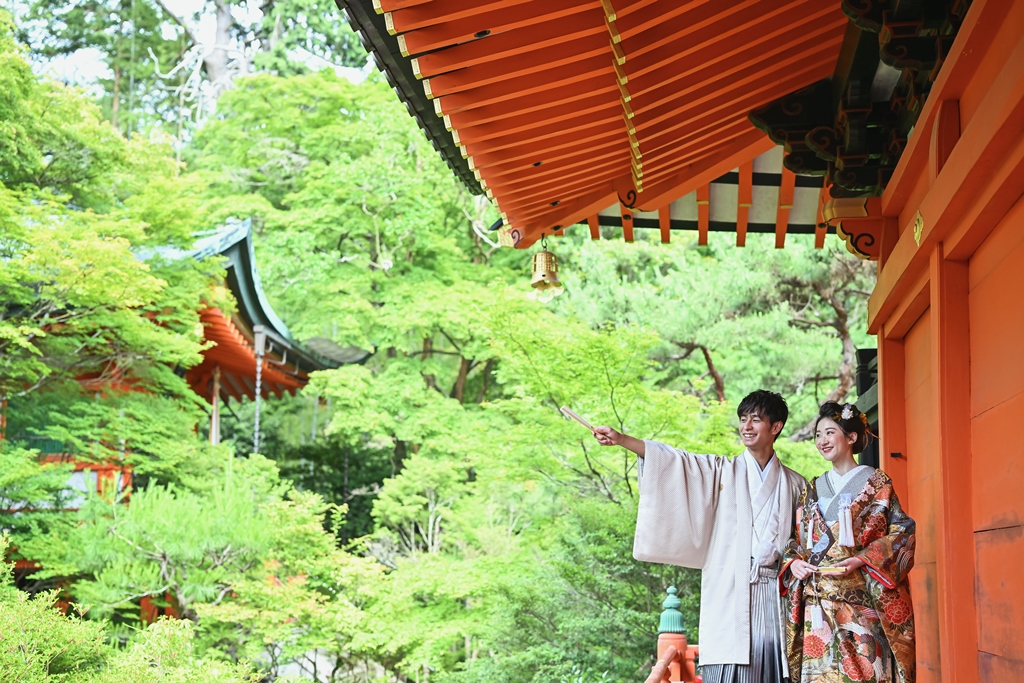 京都で人気の庭園。毘沙門堂での前撮り撮影はスポットが20ヵ所以上！