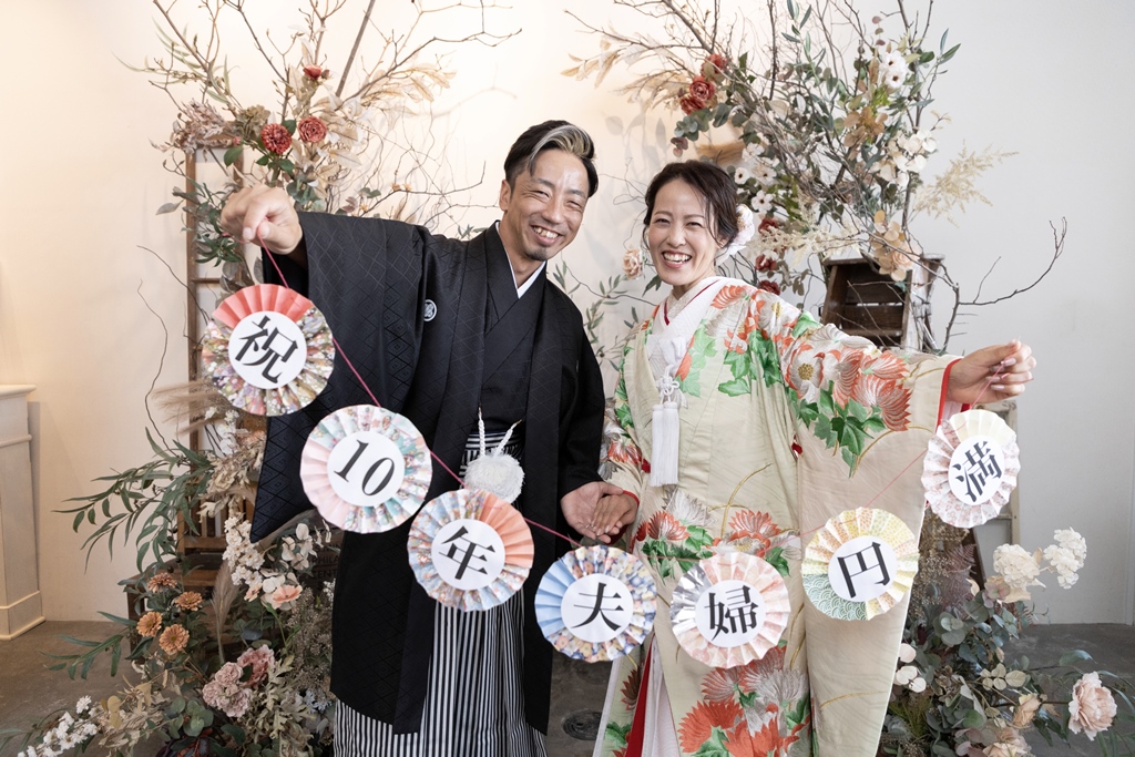 結婚10周年の節目に♡10年ぶりのご来店で叶えた愛猫との幸せいっぱいフォト☆彡