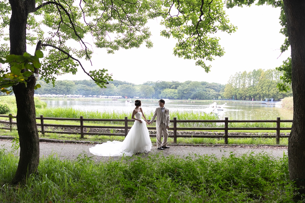 緑豊かな広々とした庄内緑地公園